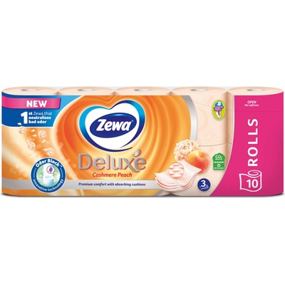 Zewa Deluxe Cashmere Peach 3-vrstvý 10 ks