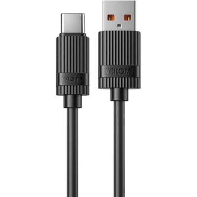 Wekome WDC-52a nabíjací a dátový USB-A na USB-C 1m černý
