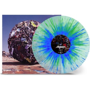 Warner Anthrax: Stomp 442 (Limited Coloured Clear Blue & Green Splatter Vinyl) - Vinyl (LP) (072114)