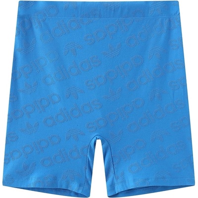 Adidas originals Originals All-Over Logo Biker Short - Blue