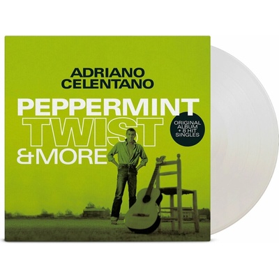 Adriano Celentano - Peppermint Twist & More (White Coloured) CLR LTD LP
