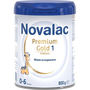 Medis Адаптирано мляко за кърмачета Novalac - Premium Gold 1, 800 g (1901100000) - ozone