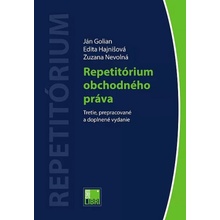 Repetitórium obchodného práva - Ján Golian, Edita Hajnišová