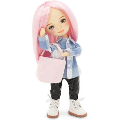 ORANGE TOYS Billie v kostkované košili Billie in a Plaid Shirt 32 cm