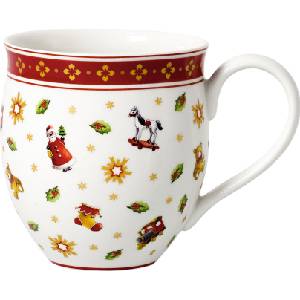 Villeroy & Boch Чаша халба Toy's Delight коледни теми 340 мл червена (14-8585-4863)