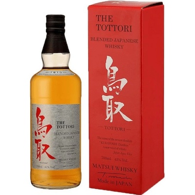 The Tottori Blended Japanese Whisky 43% 0,5 l (karton)