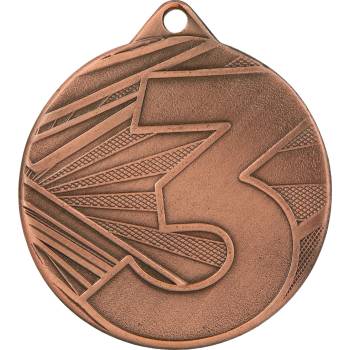 Designová kovová medaile Stupně vítězů Bronz 5 cm