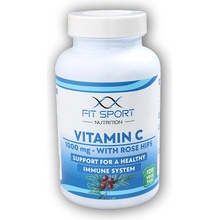 Fit Sport Nutrition Vitamin C 1000 mg with Rose Hips 120 vege tablet