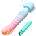 SuperLove Double Pleasure Heating Massage Wand & Bullet Vibrator Set Blue-Pink