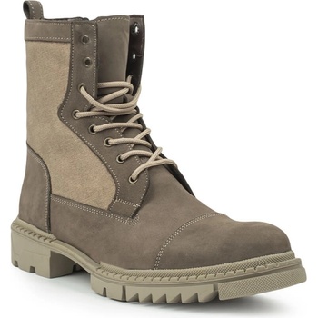 narmart Мъжки боти с връзки - Светлокафяви 20210835632 (364399_Светло кафяв)