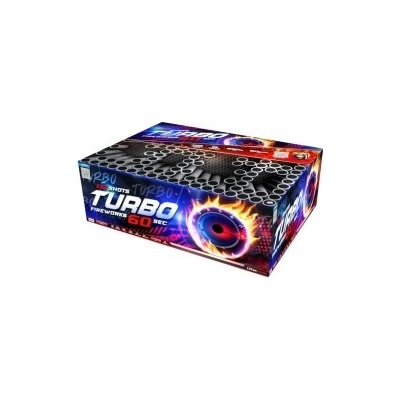 Kompaktný ohňostroj Turbo 100 rán 20 mm