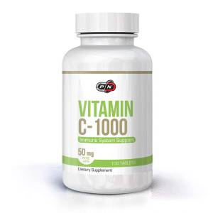 Pure Nutrition - VITAMIN C-1000 + ROSE HIPS - 100 Tablets