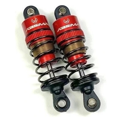 Absima Hliníkové olejové tlumiče Standard včetně pružin 1:10 délka 55 mm 2 ks