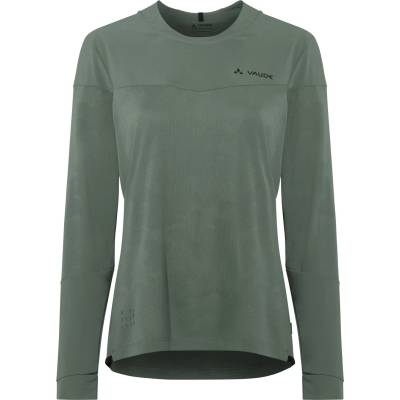 Vaude Дамска фланелка с дълъг ръкав за колоездене Vaude Women's Moab L/S Pro Shirt Cycling jersey - Agave - размер 42 (EU) (156-1883-0414)