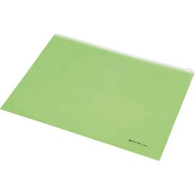 PANTA PLAST Obálka na zips, A4, PP, PANTA PLAST, pastelovo zelená