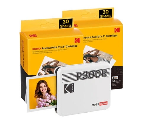 Kodak Printer Mini 3 Plus Retro černá