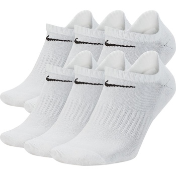 Nike Nike 6pk No Show Sox Sn00 - White/Black