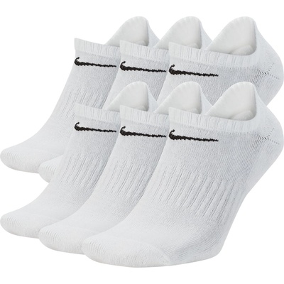 Nike Nike 6pk No Show Sox Sn00 - White/Black