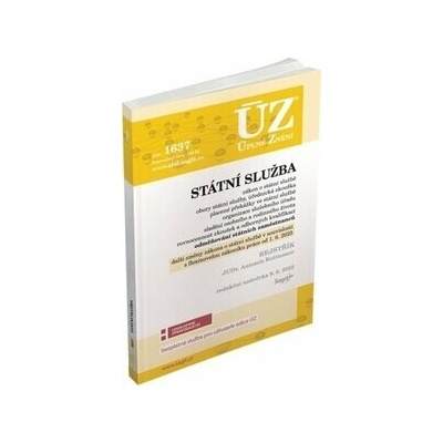ÚZ 1637 Státní služba