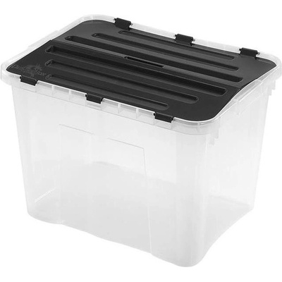 UTC Úložný box DRAGON 42 l černá/čirá UT0110