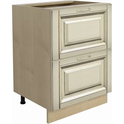ЕВРОМАР Долен шкаф vanilla h60 с 2 чекмеджета (004.100.0009)
