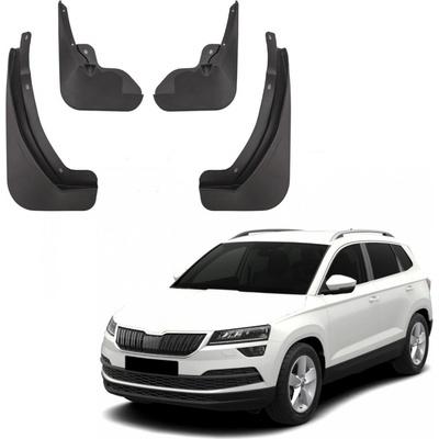 Zástierky presné predné + zadné Skoda Karoq, 2017