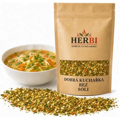 Herbi Koření Dobrá kuchařka bez soli - 200 g – Hledejceny.cz
