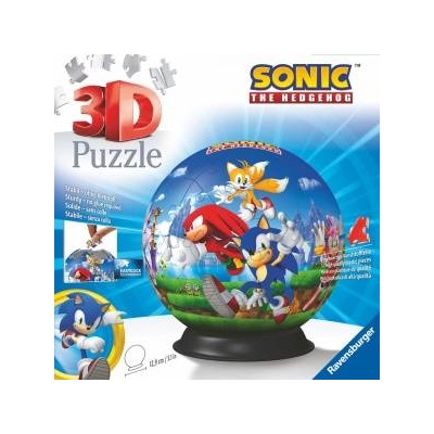 Ravensburger Sonic the Hedgehog 3D puzzle ball (72 pieces)
