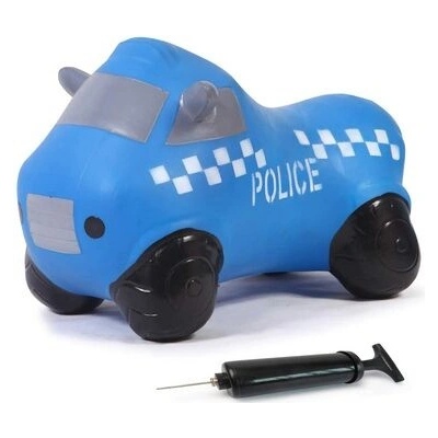 Jamara skákací auto Police Truck s pumpou