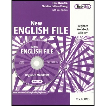 New English File beginner Workbook with key + MultiROM - Oxenden C., Latham-Koenig Ch.