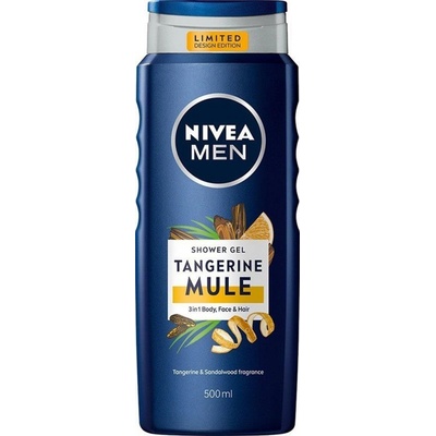 Nivea Men Tangerine Mule sprchový gél na tvár telo a vlasy 250 ml