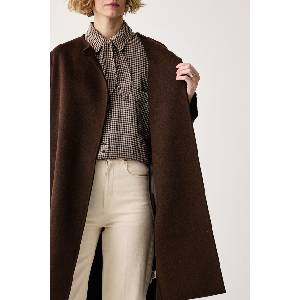 Calvin Klein палто дамско с вълна (LV044H519G)