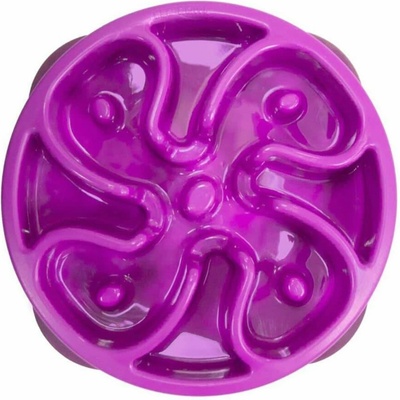 Outward Hound Zpomalovací miska FUN FEEDER FLOWER fialová Medium 20 cm