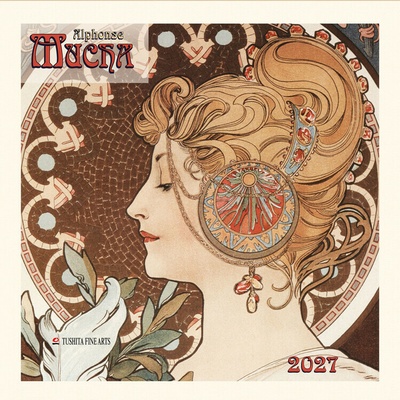 TUSHITA Alphonse Mucha | 16-mesačný, 30 x 30 cm 2027