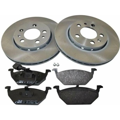 Sada přední brzdové kotouče + destičky ŠKODA FABIA OCTAVIA RAPID YETI | Zboží Auto