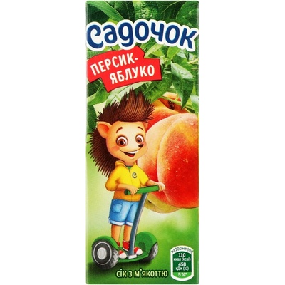 Sadočok Džus Jablko Broskev 200 ml