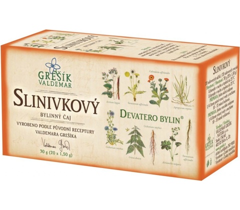 Grešík Devatero bylin Slinivkový 20 ks