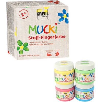Kreul Prstová farba 4 x 150 ml