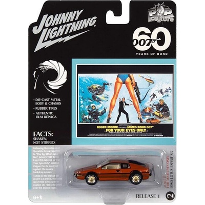 Johnny Lightning Lotus Espirit S3 z filmu Jen pro tvé oči 1980 1:64