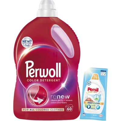 Perwoll Renew Color prací gel 3 l 60 PD