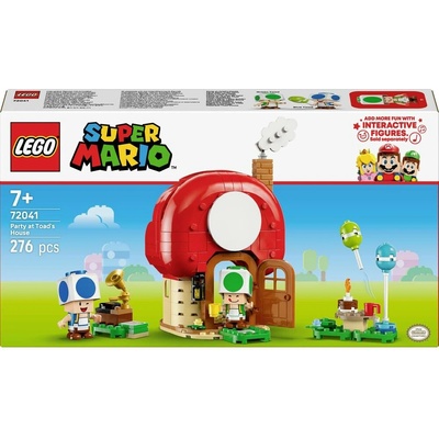 LEGO® Super Mario™ 72041 Toad a párty v jeho domku