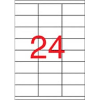 APLI Универсален етикет, 70x35 mm, APLI, 2400 етикета в опаковка 1272/3134 (1272/3134)