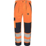 CERVA Работен панталон cerva max neo hv / hi-vis с еластична талия и светлоотразителни ленти - hv оранжев 66 (0352012890066)