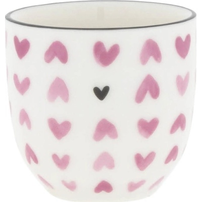 Bastion Collections Keramický stojan na vajíčko Rose Hearts All Over