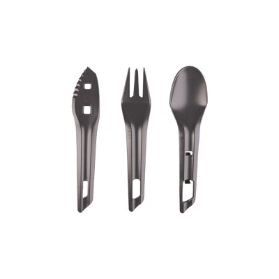 Mil-tec vojenský příbor OCYS WILDO Dark Grey