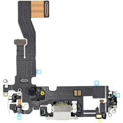 Flex iPhone 12, 12 PRO nabíjecí konektor white