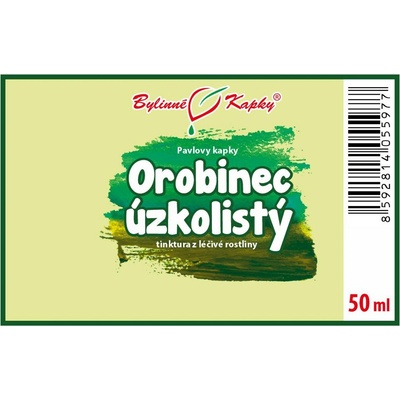 Orobinec tcm pavlovy bylinné kvapky tinktúra 50 ml