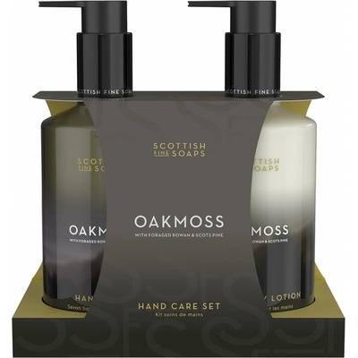 SCOTTISH FINE SOAPS Sada s péčí o ruce Oakmoss – 2 x 300 ml