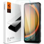 Spigen Samsung Xcover 7 Pro SPIGEN SLIM защитно стъкло за екран 2бр. 2.5D, 9H, TRANSFER AGL09407 (AGL09407)