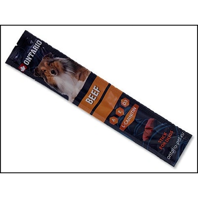 ONTARIO tyčinka for dogs beef 12 g